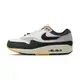 Nike Air Max 1 男 白黑黃 經典 氣墊 穿搭 運動 休閒 休閒鞋 FN7487-133