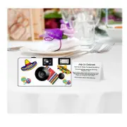 5 Fiesta Single Use Disposable Cameras Party Cameras, KODAK film (F58029)