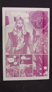 Oswald and the Star-Chaser #2 - Page 4 - Magenta - Comic Printer Plate - PRESSWO