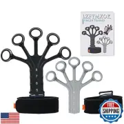 Grip Strength Trainer,Finger Exerciser, 2 Pcs Hand Gripper Strengthener, 8-Ge