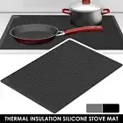 Silicone Stove Cover Mat Electric Stove Top Cover 71x50cm Foldable Hob maZFe