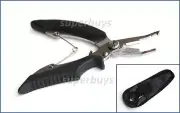 4 in1 Split Jump Ring Plier Scissor Tweezer Grip Line Cutter Hook Fishing Tool