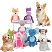 Pet Plush Sound Cotton Rope Toys Interactive Tug Of War Training Item Creative