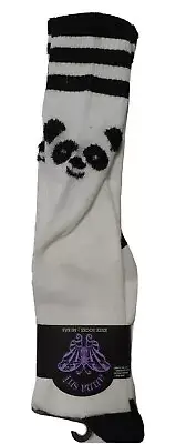 NWT ~ ANNA SUI ~ Women's Knee High PANDA Socks ~ 1 pr ~ Size 9-11