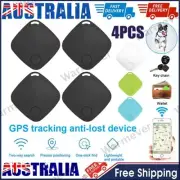 4Pack GPS Tracker Wireless Bluetooth Anti-Lost Wallet Key Pet Locator Finder AU