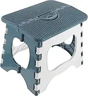 IWOWHERO Plastic Stool for Garden and Home Use Lightweight Foldable Outdoor Stool Strong Load Capacity