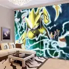 Great Cute Cartoon Flash 3D Blockout Photo Print Curtain Fabric Curtains Window