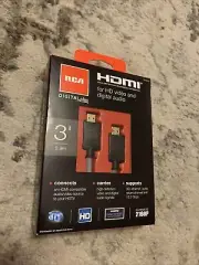 RCA DH3HHF Digital Plus HDMI Cable - 3 ft