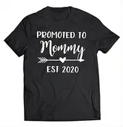 [keoStore] Promoted to Mommy Est 2020 Tank Top Shirt ds6066 T-Shirt