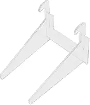 TOPPERFUN Acrylic Photo Holder Stand Versatile Display for Plates Books Cards Frames Elegant Design for Weddings Parties Offices Home Decor Sturdy Acrylic Construction