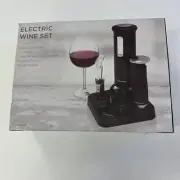 Rabbit Electric Wine Set Corkscrew Charging Base & Barware Tools Gift NEW-#16