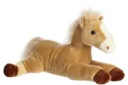 Aurora Adorable Flopsie Butterscotch Stuffed Animal - Playful Ease - Timeless Companions - Brown 12 Inches