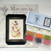 Mirabilia Designs Ella, The Frog Prince Cross Stitch Chart and Bead Pack MD129