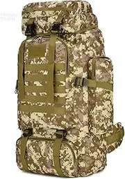 Thuram 80L/100L Hiking Backpack for Camping Backpack Military Rucksack Molle 5 Days Assault Pack for Climbing Trekking