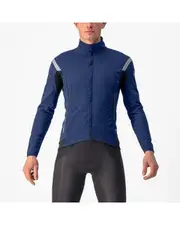 Castelli Perfetto Ros 2 Jacket Belgian Blue/Silver Gray