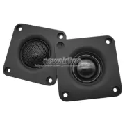 2pcs 2.5" 4/6ohm 20W Silk Film Tweeter Audio Speaker Treble Loudspeaker 65x65mm