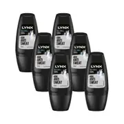 6 x Lynx Antiperspirant Roll On Deodorant Ice Chill 50mL