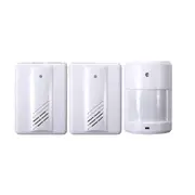 2 In1 Wireless PIR Motion Sensor Detector Alarm Entry Door Bell Infrared Alert System