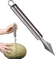 Carving Tools for Fruit - Watermelon Scooper and Baller,Stainless Steel Fruit Ball Scooper for Fruit Slicer Dig Pulp Separator Kitchen Gadget