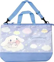 ジェイズプランニング(J's Planning) Sanrio Zipper 2-Way Tote Bag, Cinnamoroll, Sky SBF494