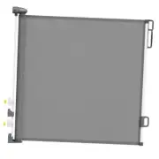 Retractable Baby Gates for Stairs, Dog Gates for 34" Tall x 54" Wide A-gray