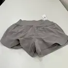 Hollister GILLY HICKS ACTIVE RUNNING SHORTS Grey Mocha Size S
