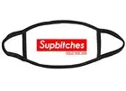 Supbitches humor design fabric face mask OSFM Adults & Kids