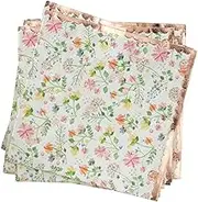 Ginger Ray Ditsy Floral And Rose Gold Foiled Party Cocktail Paper Napkins (Pack of 16)