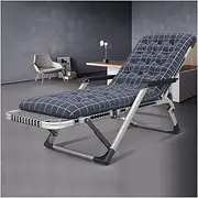 G Loungers and Recliners Folding 15 Adjustable Sun Lounger Chair Sunbed Recliner for The Beach Pool Outdoor Patio Camping Feet Steel c319