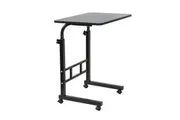 Hacienda Black Portable Laptop Computer Study Desk w Adjustable Stand Height