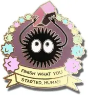The Soot Sprite Away Hard Enamel Collectible Lapel Pin Badge Anime