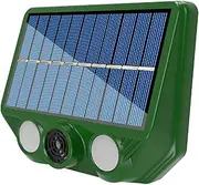 Animal Control Unit - Solar Ultrasonic Scarer, Dog Squirrel Repeller | High Qualityy Canine Repellentt Ultrasonic Squirrel Control, Sturdy Intelligent Sensing Garden Protector Device for Yard Outdoor