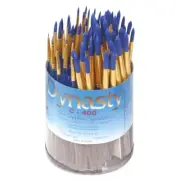 Dynasty Sapphire Round Synthetic Student Brush Assortment
