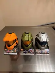3 Halo Mega Construx Helmets - Fiesta, Stockpile, Zone Control