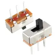 100Pcs 3mm Vertical Slide Switch SPDT 1P2T 3 Pins PCB Panel Latching