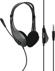 Verbatim Multimedia Headset with Microphone - Grey