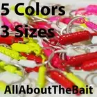 75 pack - MIXED - COLOR/SIZE - Yellowtail Snapper Jigs - Mustad Saltwater Hook