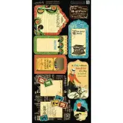 Graphic 45 Typography Collection Story Inspire Cardstock Pockets Tags Accents