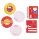 小禮堂 Hello Kitty 日本製 唱片造型信紙組 (紅色款)
