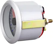 2inch Auto Turbo Boost Meter 0-30in.hg 0-20PSI Replacement Sturdy Automobile Accessory Replace Parts Red Pointer Blue Numbers