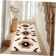 Boho Long Bathroom Rugs Runner Non Slip Washable Western Aztec Bath Mats Rugs