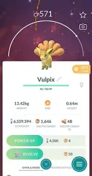 Shiny Vulpix - Pokemon Trade GO Shiny