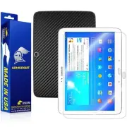 ArmorSuit Samsung Galaxy Tab 3 10.1 Screen Protector + Black Carbon Skin USA