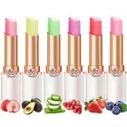 6 Pcs/Set Peach Aloe Vera Strawberry Blueberry Avocado Grape Jelly Lipstick S...