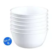 Super Soup and Cereal Bowl Corelle Livingware 28 Oz Winter Frost White 1032595