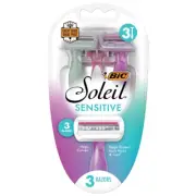 Women's Bic Soleil Sensitive Disposable Razors 3 Count (1 Pack)