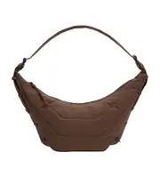 Lemaire Game Medium Zipped Shoulder Bag One size SHIITAKE