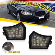 For Volvo XC90 V50 S40 S80/Jaguar XFR XK C2C37089 LED Under Mirror Puddle Lights (for: Jaguar)