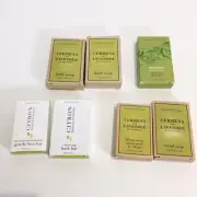 Lot of 7 CRABTREE & EVELYN VERBENA & LAVENDER, Citron & Avocado Soap Travel Bars