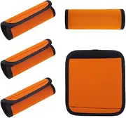 Aspire 5 PCS Comfort Neoprene Luggage Handle Wrap, Grip for Travel Bag, Luggage Identifier for Carry-on Luggage Suitcase